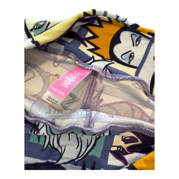 Lularoe Disney Villians Leggings OS Good Condition Women - Picture 2 of 2